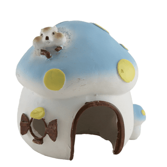 Petland Canada Fish Gear Mushroom House Aquarium Ornament