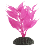 Petland Canada Fish Gear Pink Hygrophila Plastic Betta Plant (4")