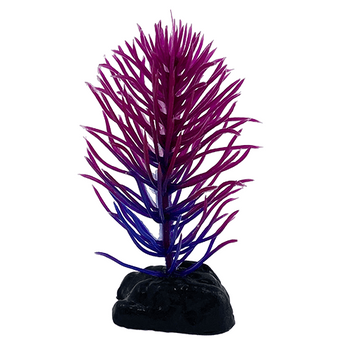 Petland Canada Fish Gear Purple Hornwort Plastic Betta Plant