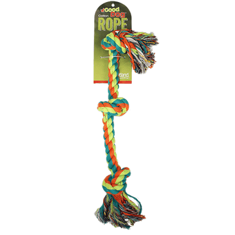 Petland Canada Good Dog 3 Knot Multicolour Rope Bone