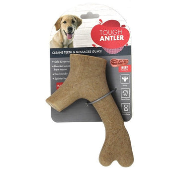 Petland Canada Good Dog Nylon Wood Blend Tough Antler Chew Toys