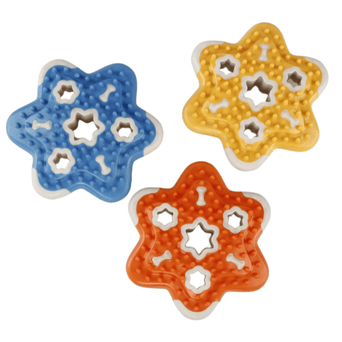 Petland Canada Good Dog Teething Hexagon Star Dog Toy