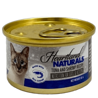 Petland Canada Heartland Naturals Tuna & Shrimp Recipe Canned Nutrition For Cats & Kittens