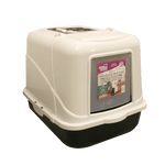 Petland Canada Here Kitty Deluxe Easy Scoop Hooded Litter Pan
