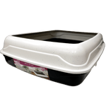 Petland Canada Here Kitty Deluxe Extra-Large Litter Pan With Removable Rim