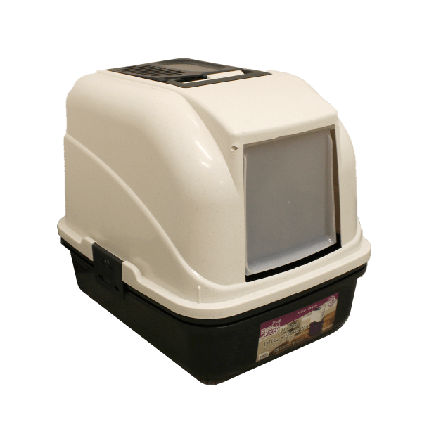 Petland Canada Here Kitty Deluxe Hooded Lift & Sift Litter Pan