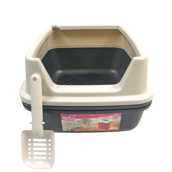 Pan High Rim Here Kitty High Rim Lift & Sift Cat Litter Pan – Petland Canada