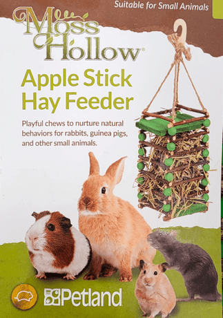 Petland Canada Moss Hollow Apple Stick Hay Feeder