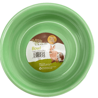 Petland Canada Moss Hollow Ceramic Carrot Bowl