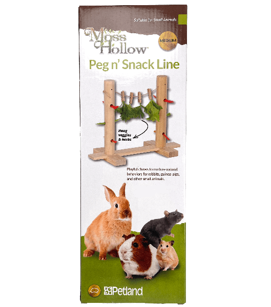 Petland Canada Moss Hollow Peg & Snack Line