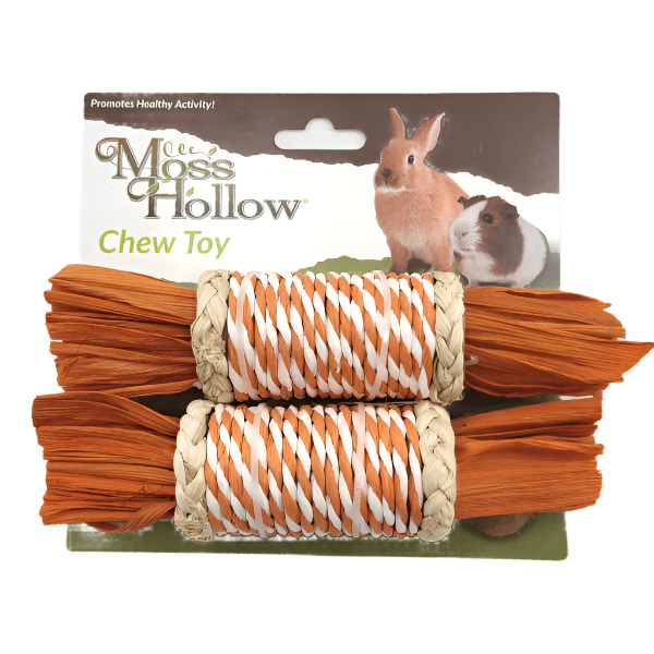 Petland Canada Moss Hollow Rattle Roller 2-Pack