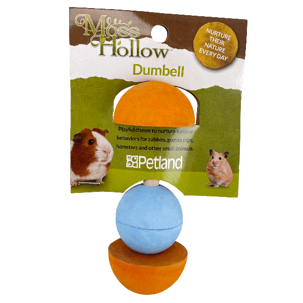 Petland Canada Moss Hollow Rock & Roller Dumbell