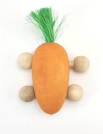 Petland Canada Moss Hollow Rolling Carrot Toy