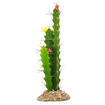 Petland Canada Repti Gear Cactus with Flowers Reptile Decor