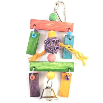 Petland Canada Tweeters Wicker Ball Dangler Bird Toy