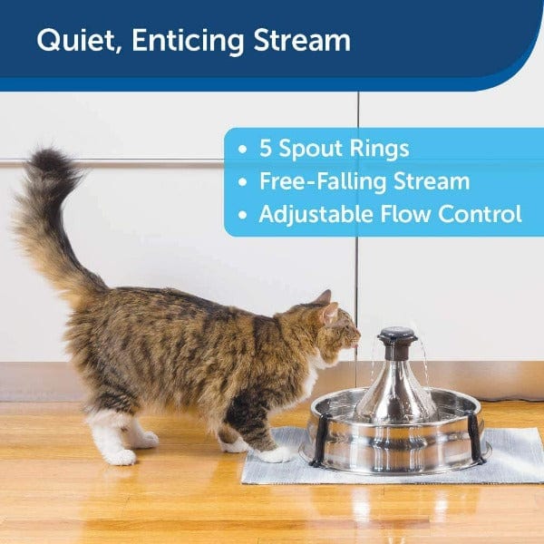 PetSafe Drinkwell 360 Stainless Steel Pet Fountain