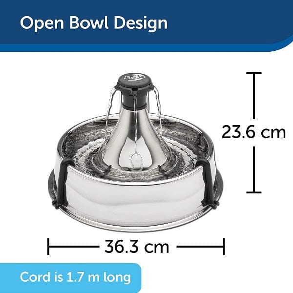 PetSafe Drinkwell 360 Stainless Steel Pet Fountain