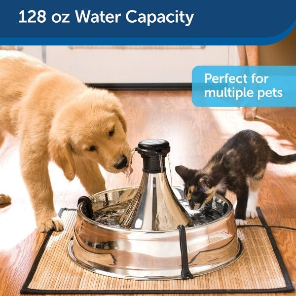PetSafe Drinkwell 360 Stainless Steel Pet Fountain