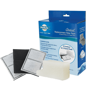 PetSafe Drinkwell Replacement Filters Multi-Pack for Outdoor & Everflow Fountains