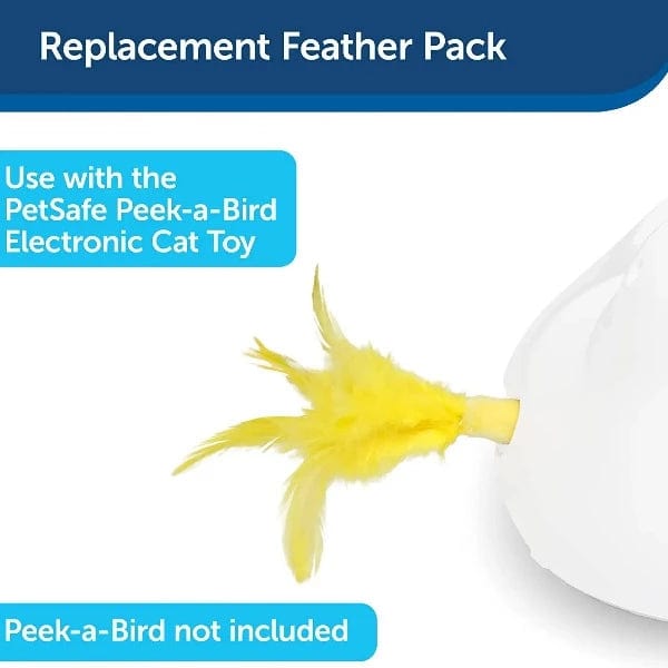 PetSafe PetSafe Peek-A-Bird Cat Toy Replacement Feathers