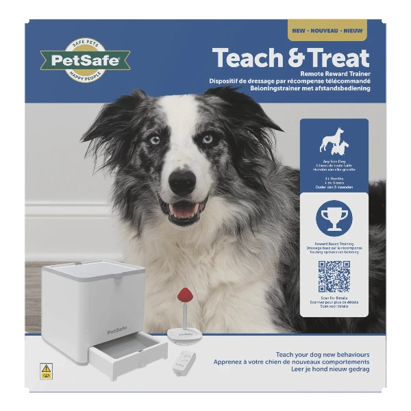 PetSafe Teach & Treat Remote Reward Trainer – Petland Canada PetSafe Teach & Treat Remote Reward Trainer – Petland Canada