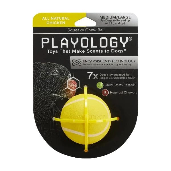 Playology Squeaky Chew Ball – Petland Canada