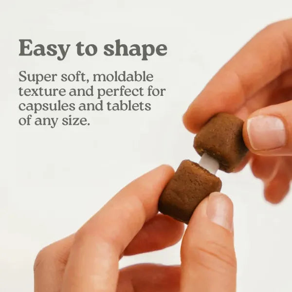 Presidio Earthly Pet Pill Buddy Naturals Pill Hiding Treat for Dogs; Peanut Butter & Banana Recipe