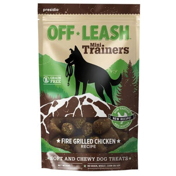 Presidio Off Leash Fire Grilled Chicken Dog Treats