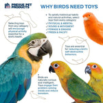 Prevue Pet Products Prevue Pet Products 3-Box Stuff & Hide Bird Toy
