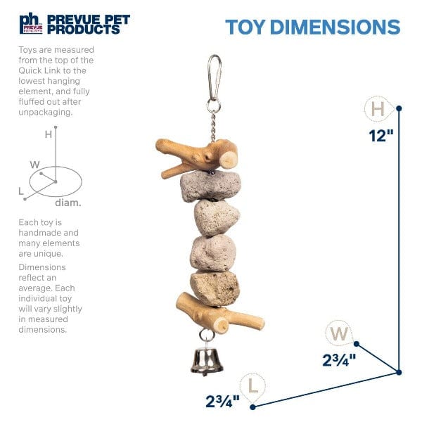 Prevue Pet Products Prevue Pet Products Block Rock Bird Toy