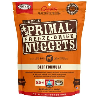 Primal Pet Foods Inc. Primal Freeze Dried Beef Nuggets for Dogs