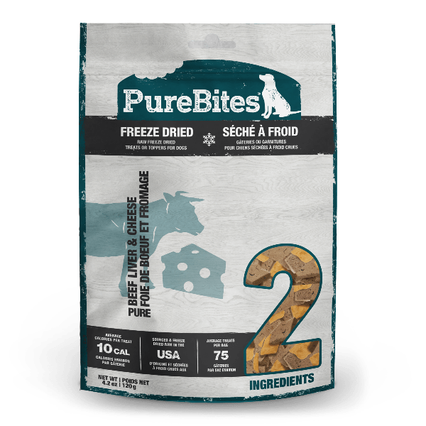 PureBites PureBites Freeze Dried Beef & Cheese Dog Treats