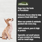PureBites PureBites Freeze Dried Mini Training Beef Liver Dog Treats