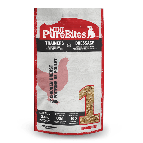 PureBites PureBites Freeze Dried Mini Training Chicken Breast Dog Treats