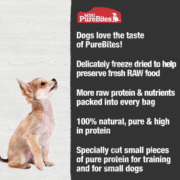 PureBites PureBites Freeze Dried Mini Training Chicken Breast Dog Treats