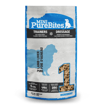 PureBites PureBites Freeze Dried Mini Training Lamb Liver Dog Treats