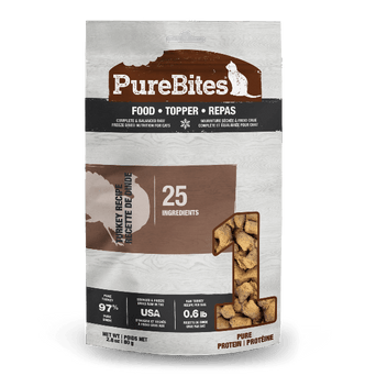 PureBites PureBites Freeze Dried Turkey Recipe Food Topper for Cats