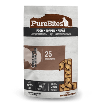 PureBites PureBites Freeze Dried Turkey Recipe Food Topper for Cats