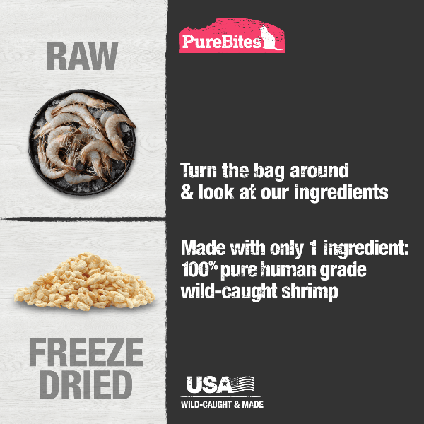 PureBites PureBites Freeze Dried Wild-Caught Shrimp Cat Treat