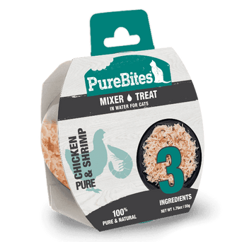 PureBites PureBites Mixers for Cats; Chicken Breast & Wild Shrimp