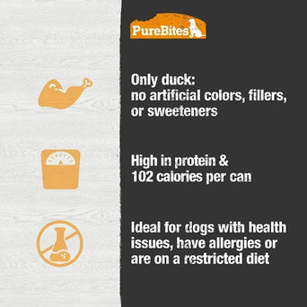 PureBites PureBites Pure Protein Duck Pâté For Dogs