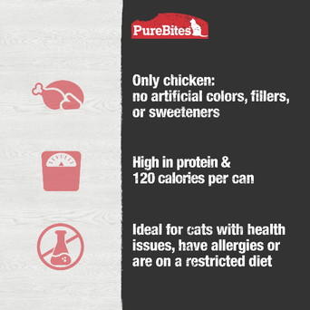 PureBites Purebites Pure Protein Paté for Cats; Chicken