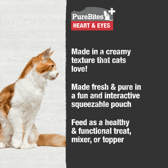 PureBites PureBites Squeezables For Cats; Heart & Eyes