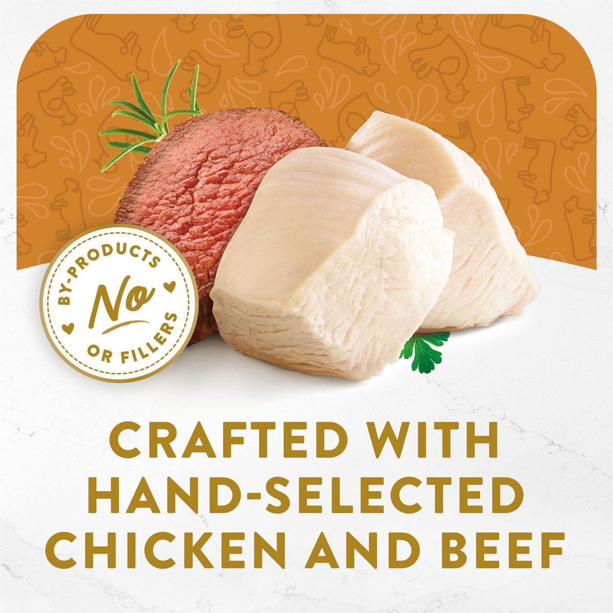 Purina Fancy Feast Hors d'Oeuvre White Meat Chicken & Shredded Beef Appetizer for Cats
