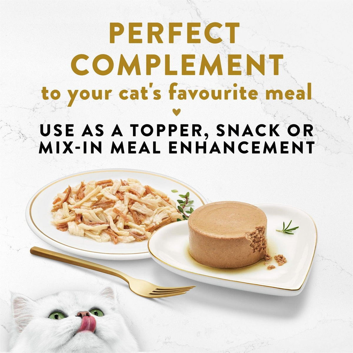 Purina Fancy Feast Hors d'Oeuvre White Meat Chicken & Shredded Beef Appetizer for Cats