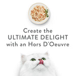 Purina Fancy Feast Hors d'Oeuvre White Meat Chicken & Shredded Beef Appetizer for Cats