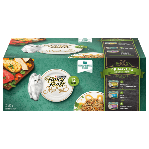Fancy feast tuna primavera hot sale