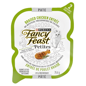 Purina Fancy Feast Petites Braised Chicken Entree Pate Wet Cat Food