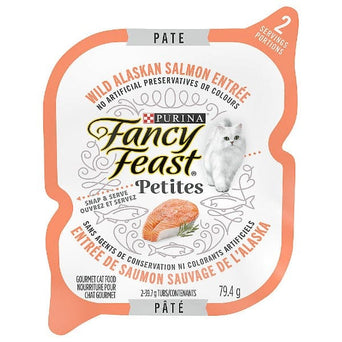 Purina Fancy Feast Petites Wild Alaskan Salmon Entree in Gravy Wet Cat Food