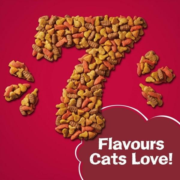 Purina Friskies 7 Dry Cat Food, 1.42kg